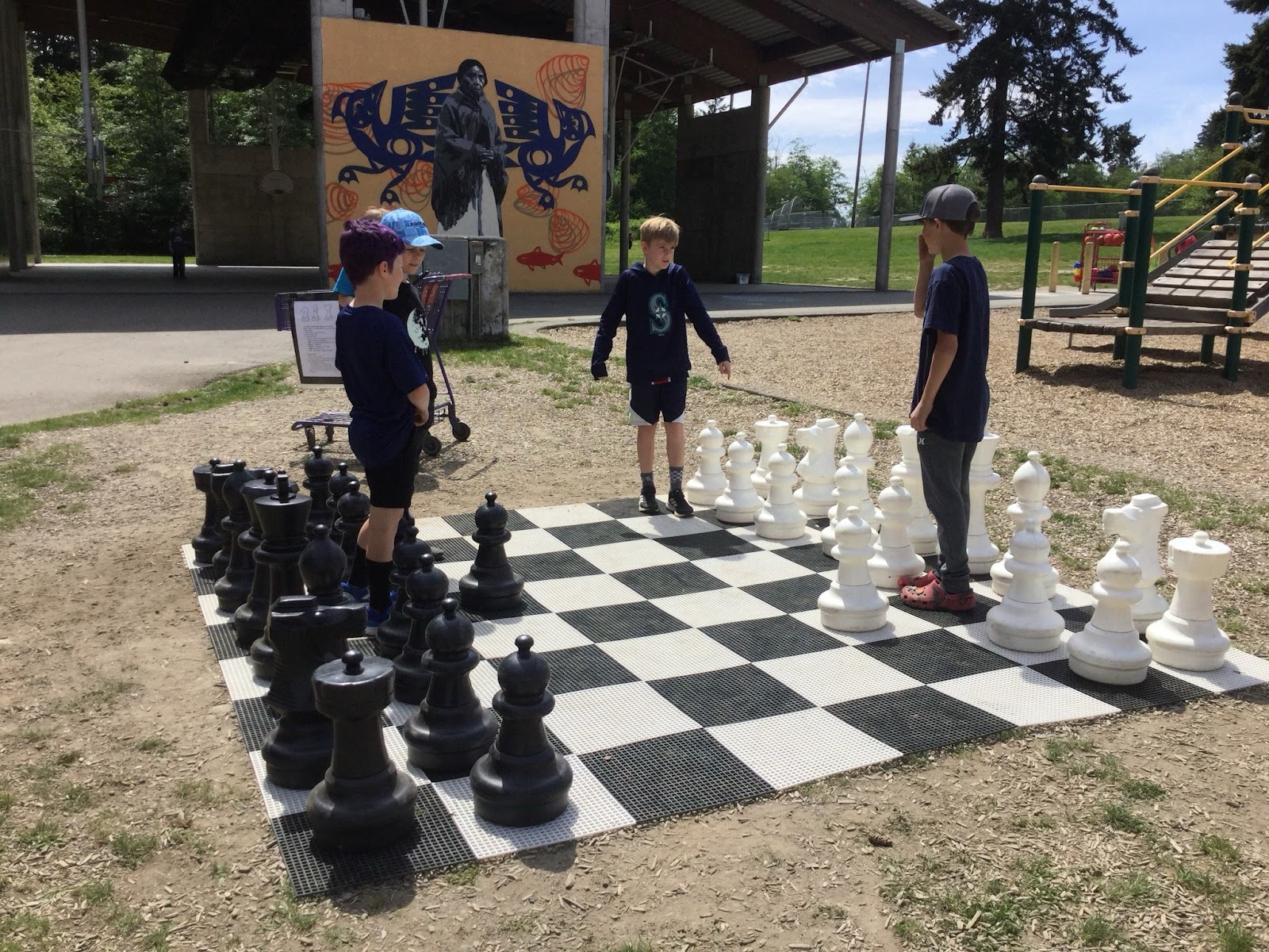 Giant Chess Set Resurrection photo 2